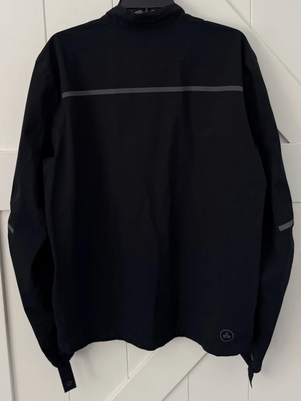 Aether Rain Jacket Men Size large Zip Up Tech Utility - Picture 2 of 13